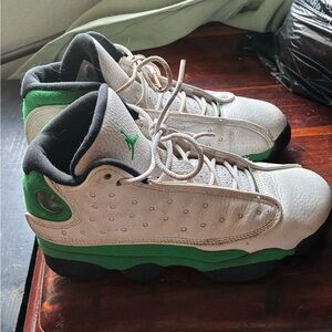 Lucky green Jordan 13s